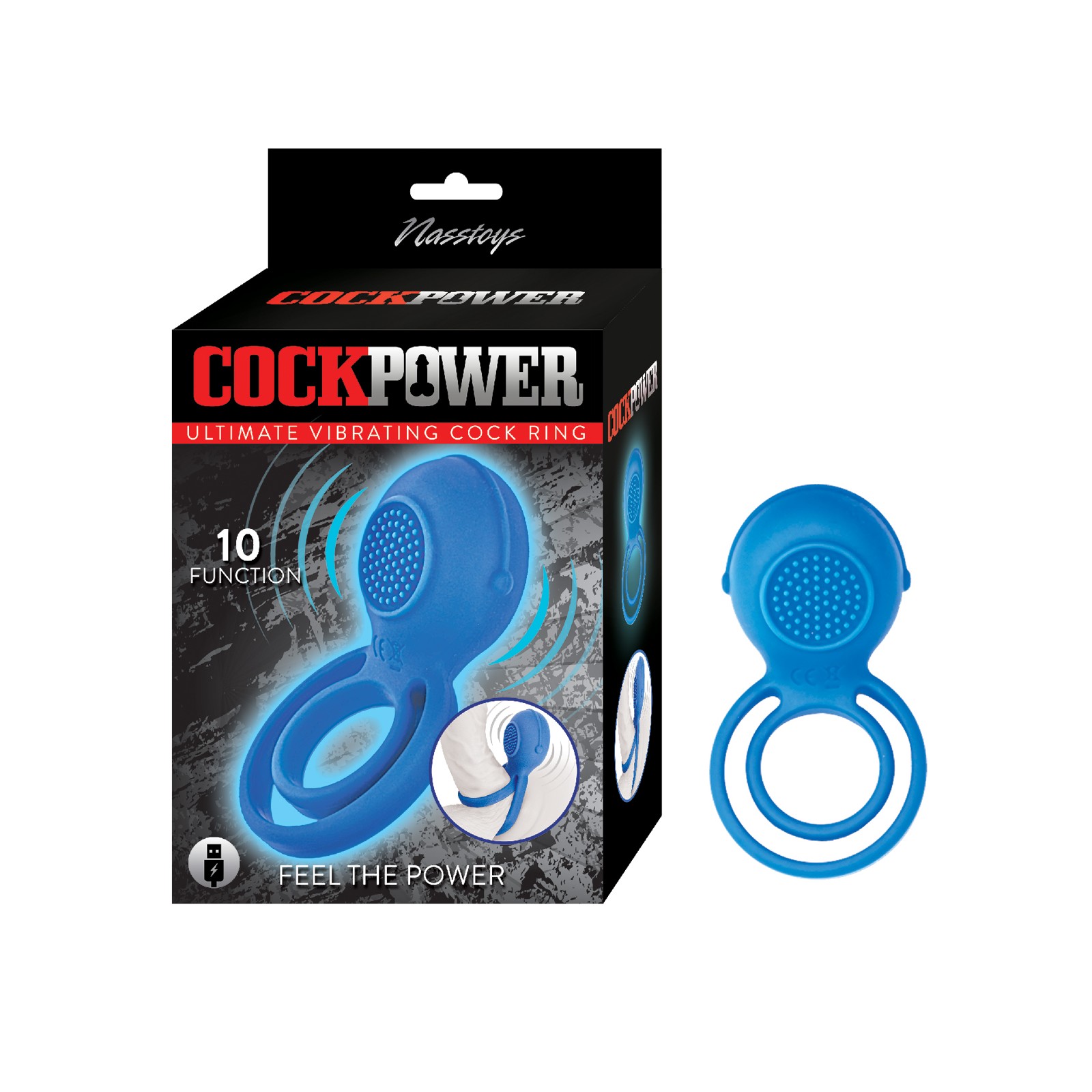 Anillo Vibrador Ultimate Cockpower para Placer Mejorado