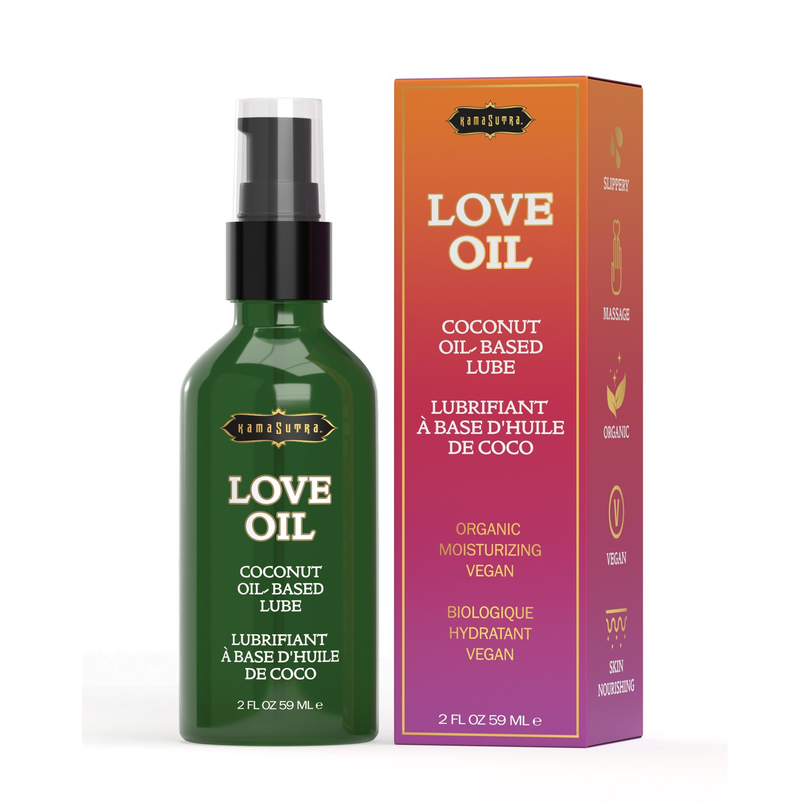 LOVE OIL Coconut Oil-Based Personal Lube