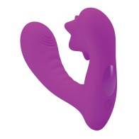 Pretty Love Nadal Dual Stim Toy Fuchsia