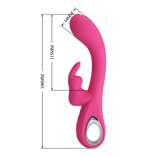 Pretty Love Novak Pink Rabbit with Multi-Vibration Modes