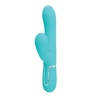 Vibrador Conejito 4 en 1 Mariana de Pretty Love Aqua