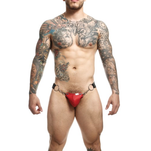 Dungeon Snap Jockstrap Red