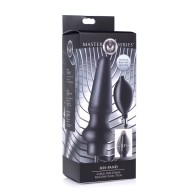 Ass-Pand Inflatable Silicone Anal Plug - Black