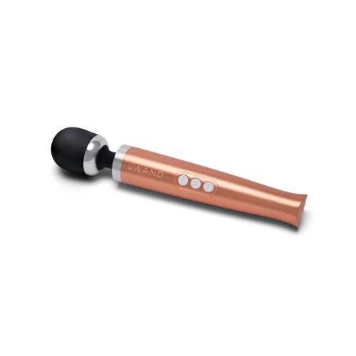 Le Wand Die Cast Rechargeable Massager Rose Gold