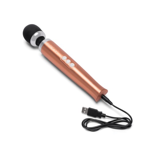 Le Wand Die Cast Rechargeable Massager Rose Gold