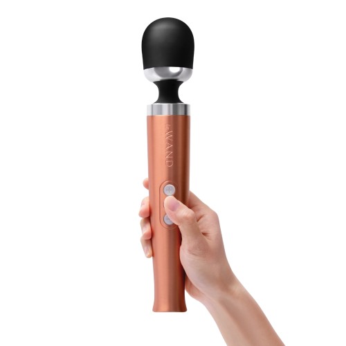 Le Wand Die Cast Rechargeable Massager Rose Gold