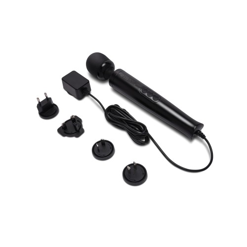 Le Wand Die Cast Plug-In Massager - Black