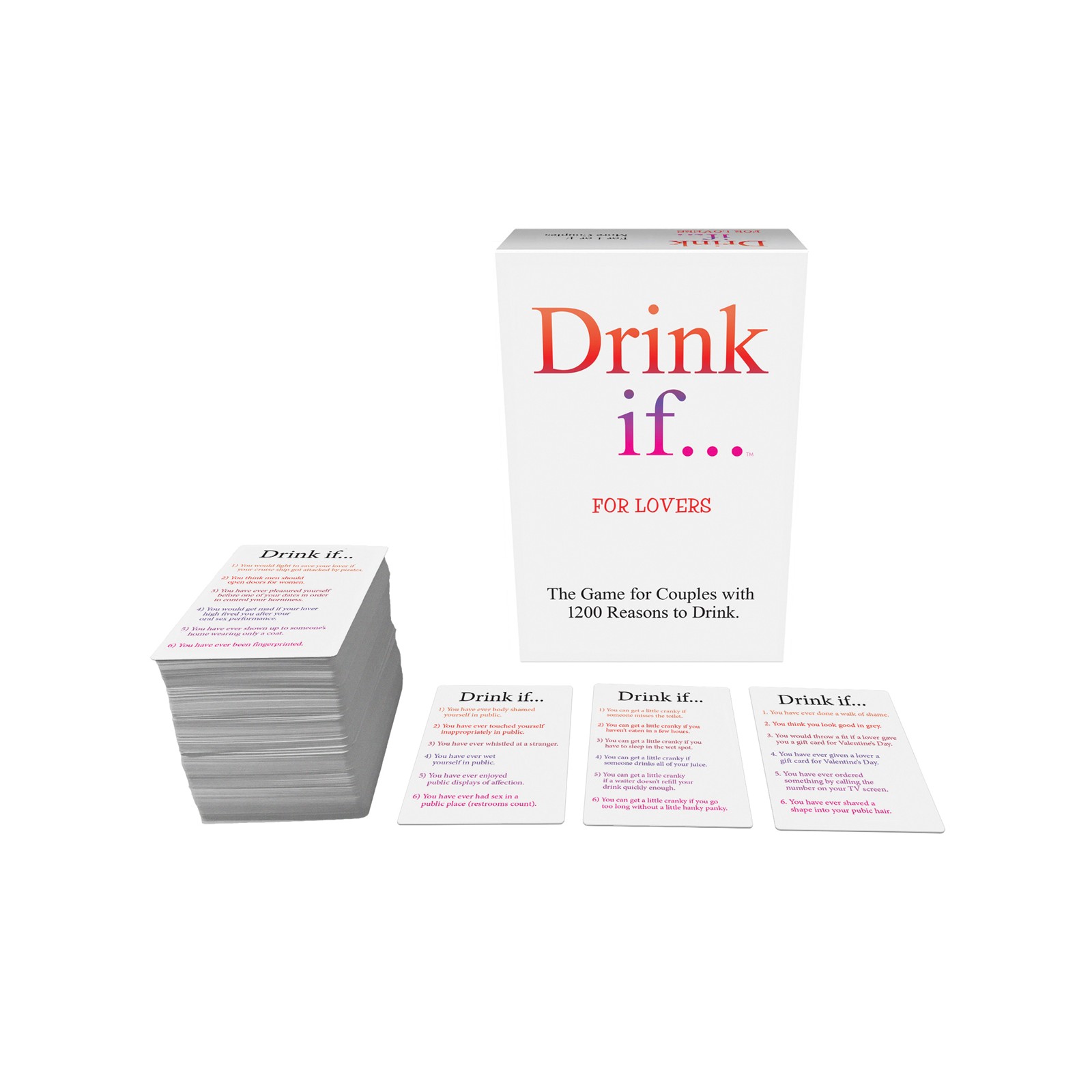 Drink If... For Lovers Fun Game