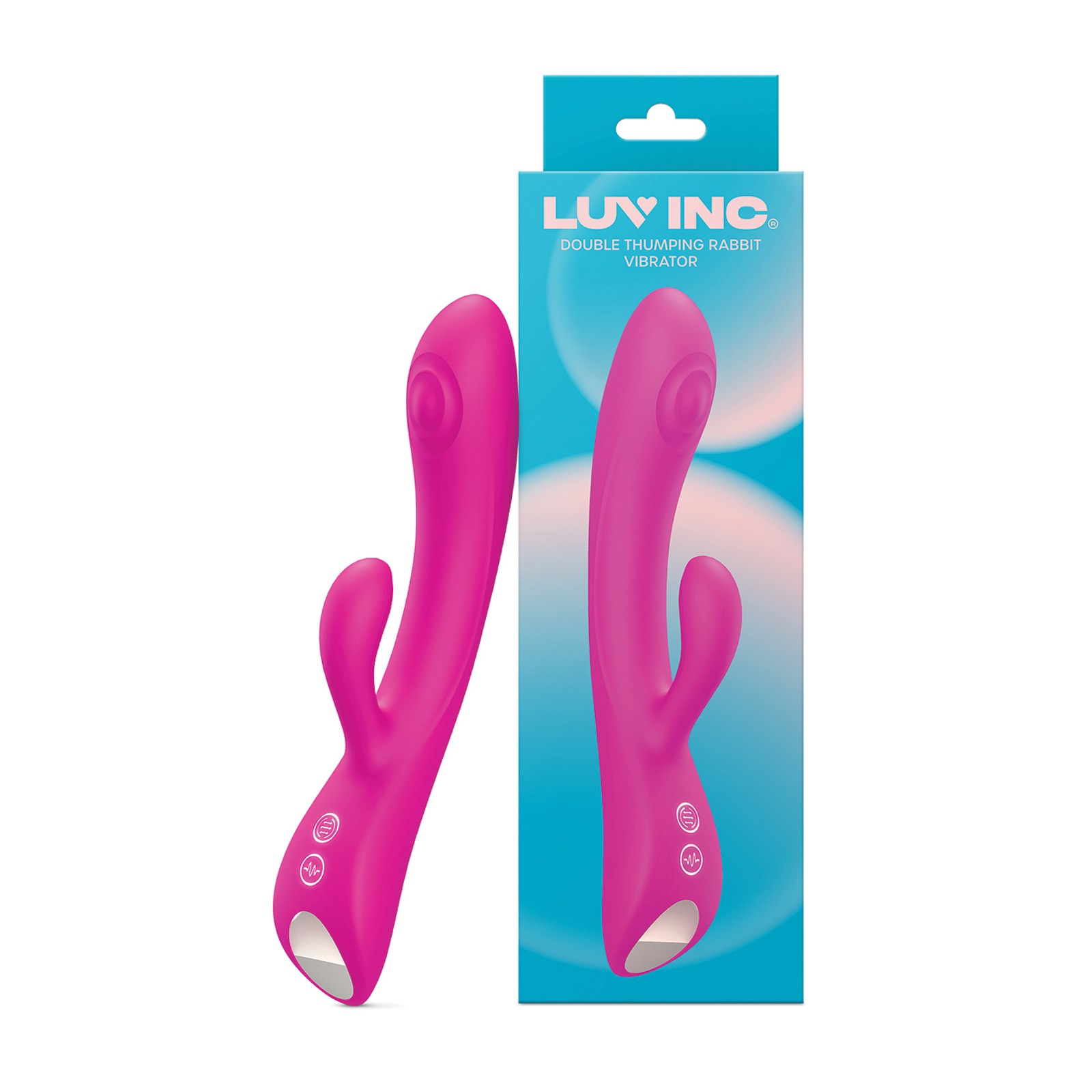 Luv Inc Double Thumping Rabbit Pink