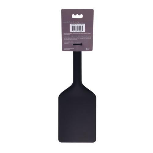 Edge FUCK TOY Silicone Paddle - Black