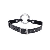 Gag de Anillo Intercambiable Edge - Negro