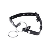 Edge Interchangeable Ring Gag - Black