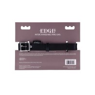 Edge Interchangeable Ring Gag - Black