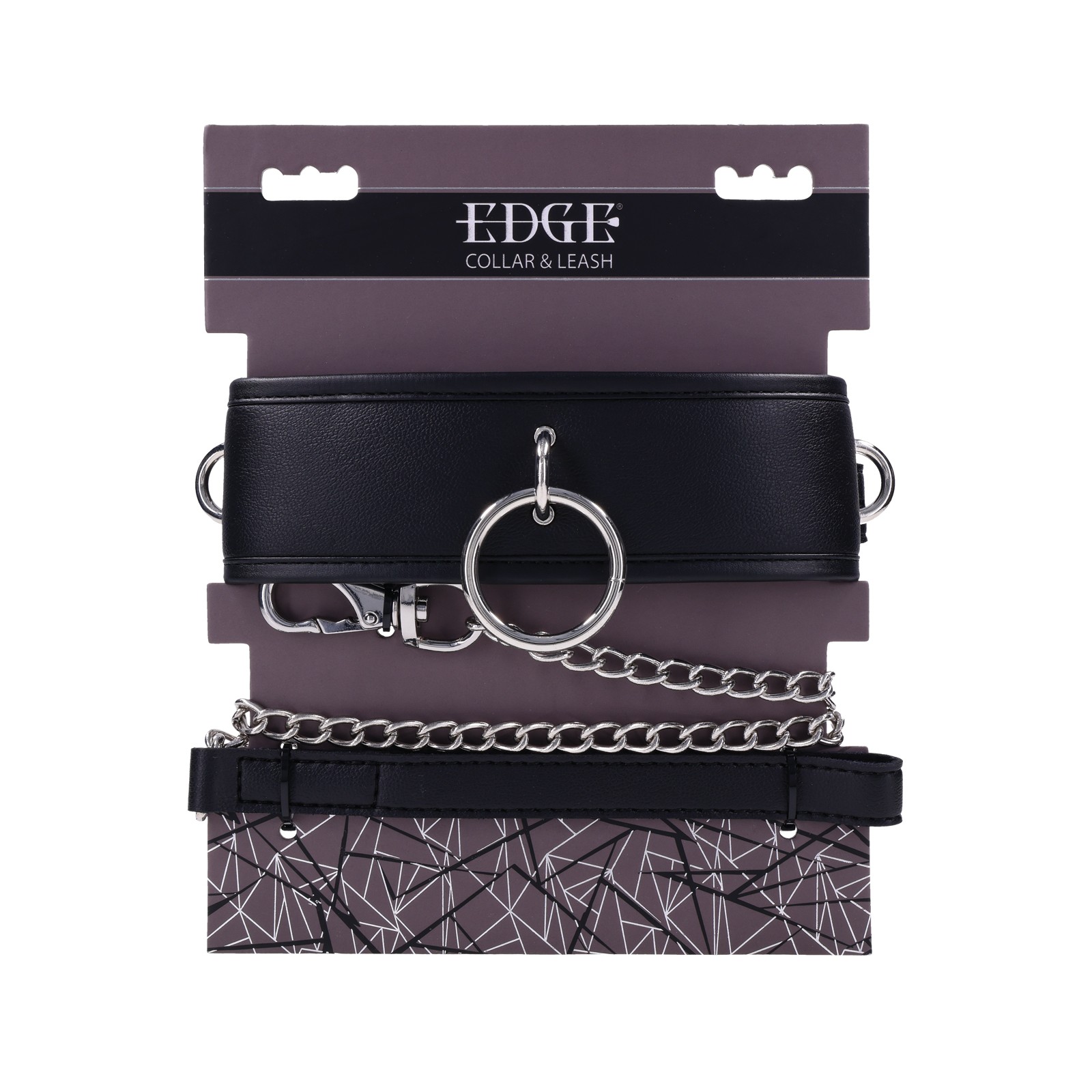 Collar y Correa Edge - Negro