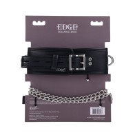 Collar y Correa Edge - Negro