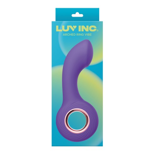 Luv Inc Arched Ring Vibrator Purple