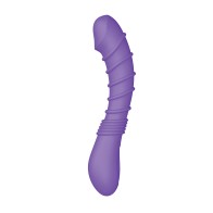 Vibrador Ribeteado para Punto G Luv Inc Morado