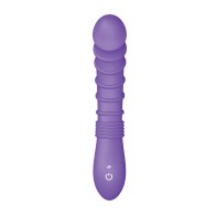 Vibrador Ribeteado para Punto G Luv Inc Morado