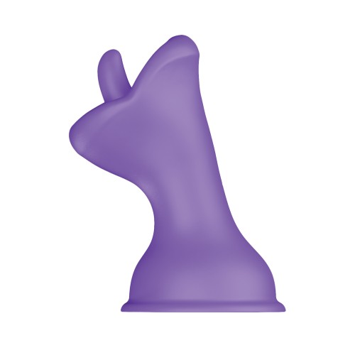 Vibrador de Succión Boca y Lengua Luv Inc Morado