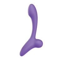 Luv Inc Poseable Duo Vibrator Purple