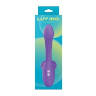 Luv Inc Poseable Duo Vibrator Purple