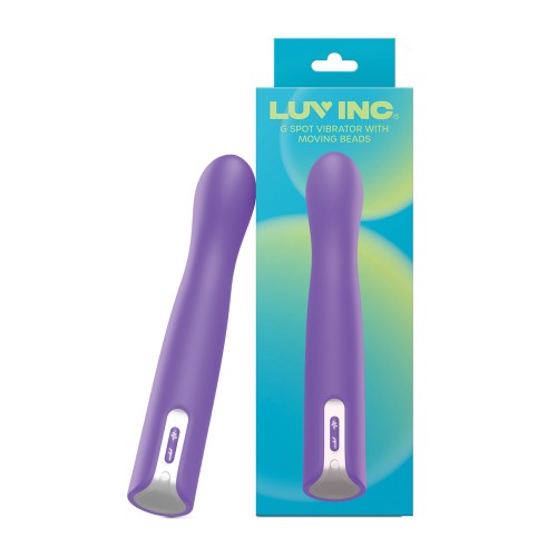 Luv Inc. G-Spot Vibrator with Moving Beads