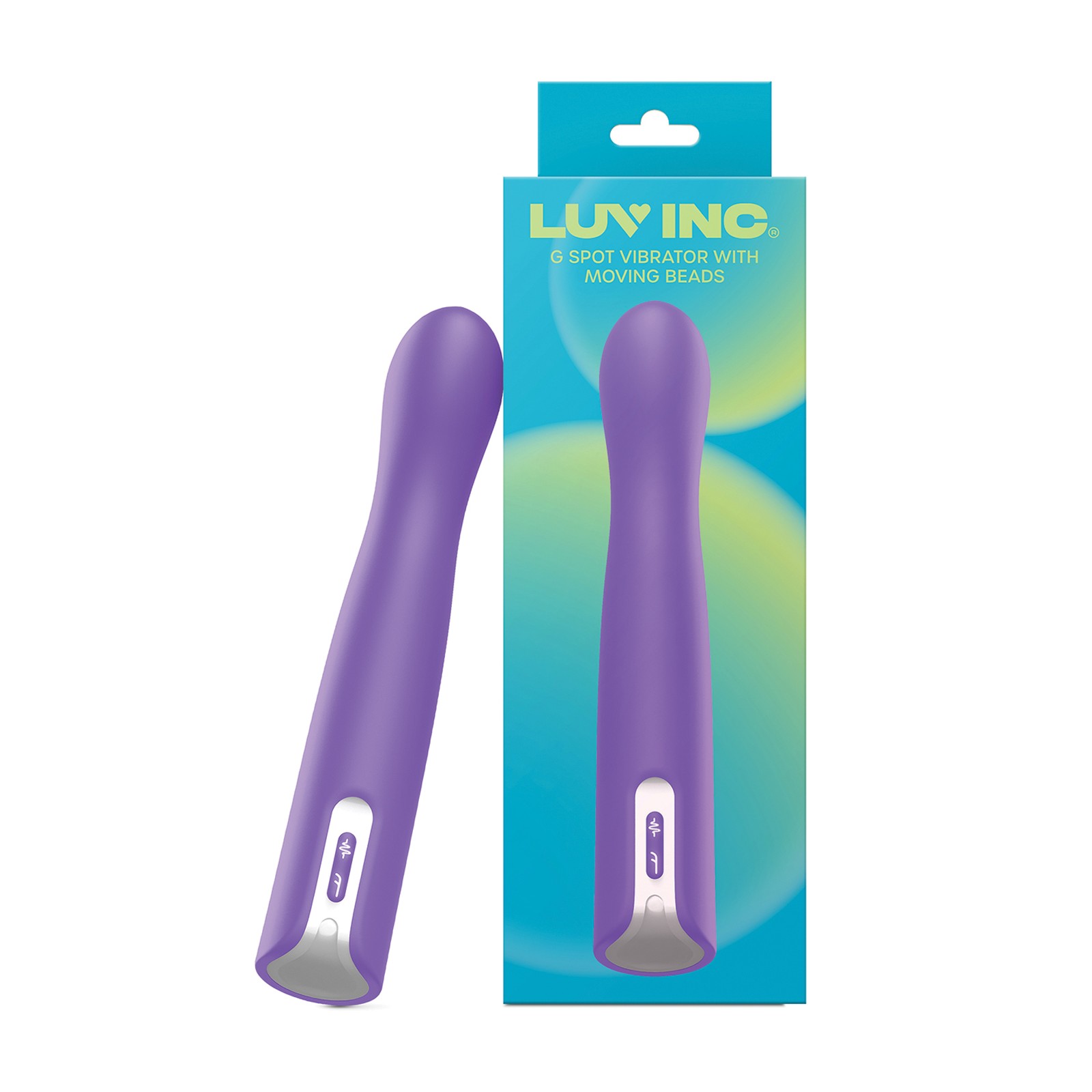 Luv Inc. G-Spot Vibrator with Moving Beads