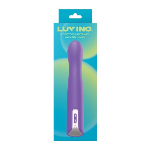 Luv Inc. G-Spot Vibrator with Moving Beads