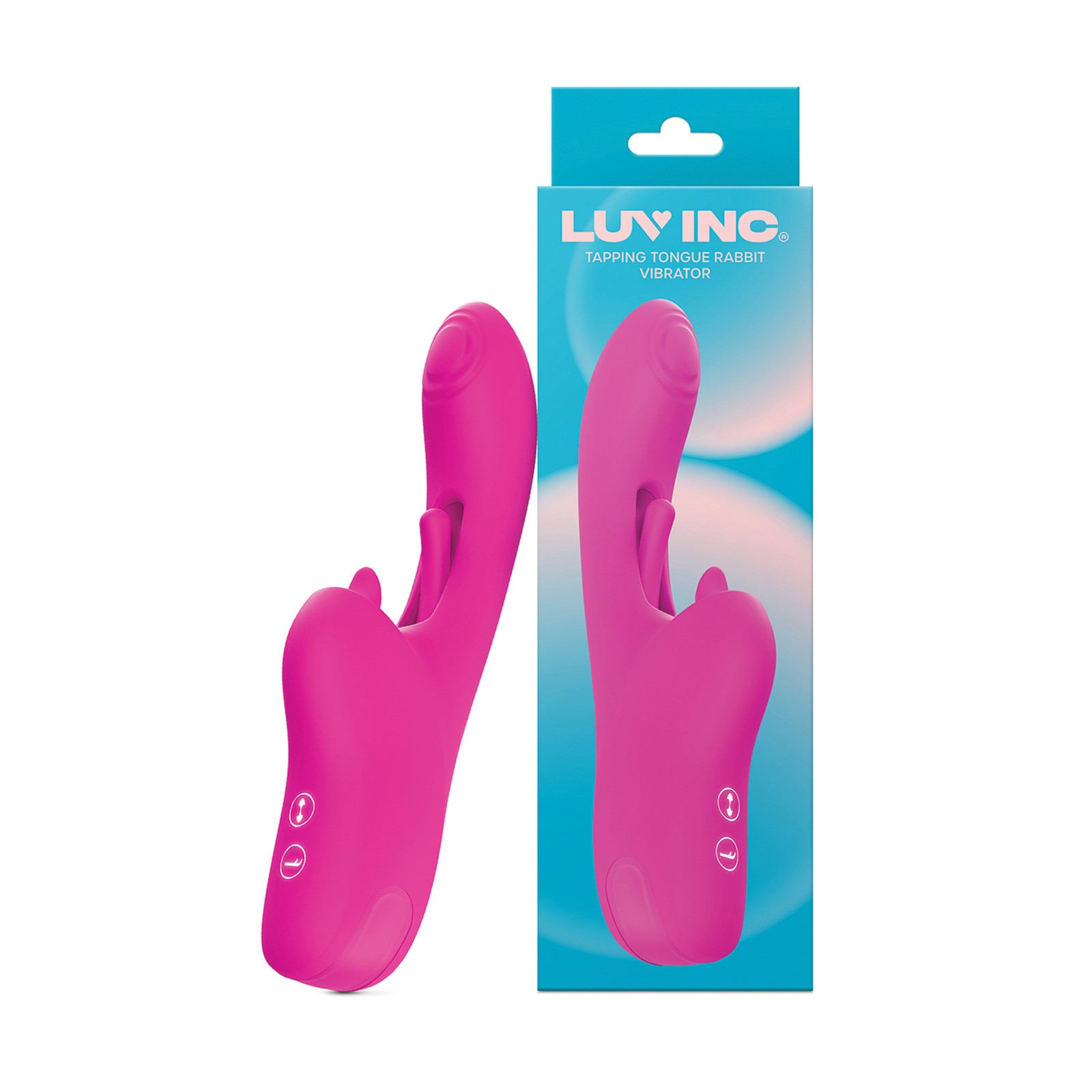 Luv Inc. Tapping Tongue Rabbit - Pink