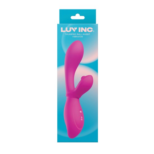 Luv Inc. Vibrador de Conejo con Golpeteo