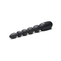 Bang Digital Silicone Anal Beads Black