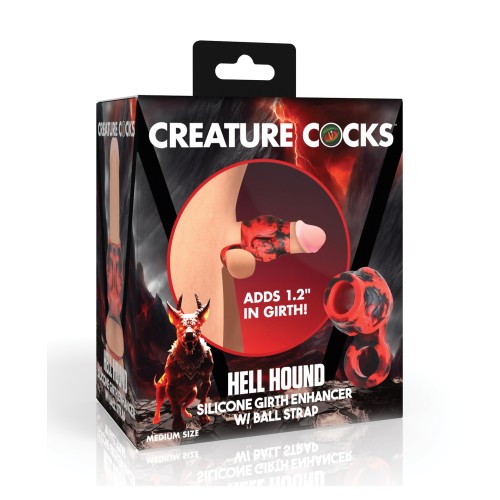 Sleeve para Pene y Estirador de Testículos Hell Bound Medio