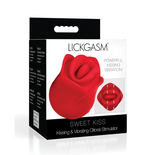 Lickgasm Sweet Kiss Estimulador Clitoriano - Vibrante y de Beso