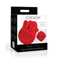 Lickgasm Sweet Kiss Clitoral Stimulator - Vibrating & Kissing