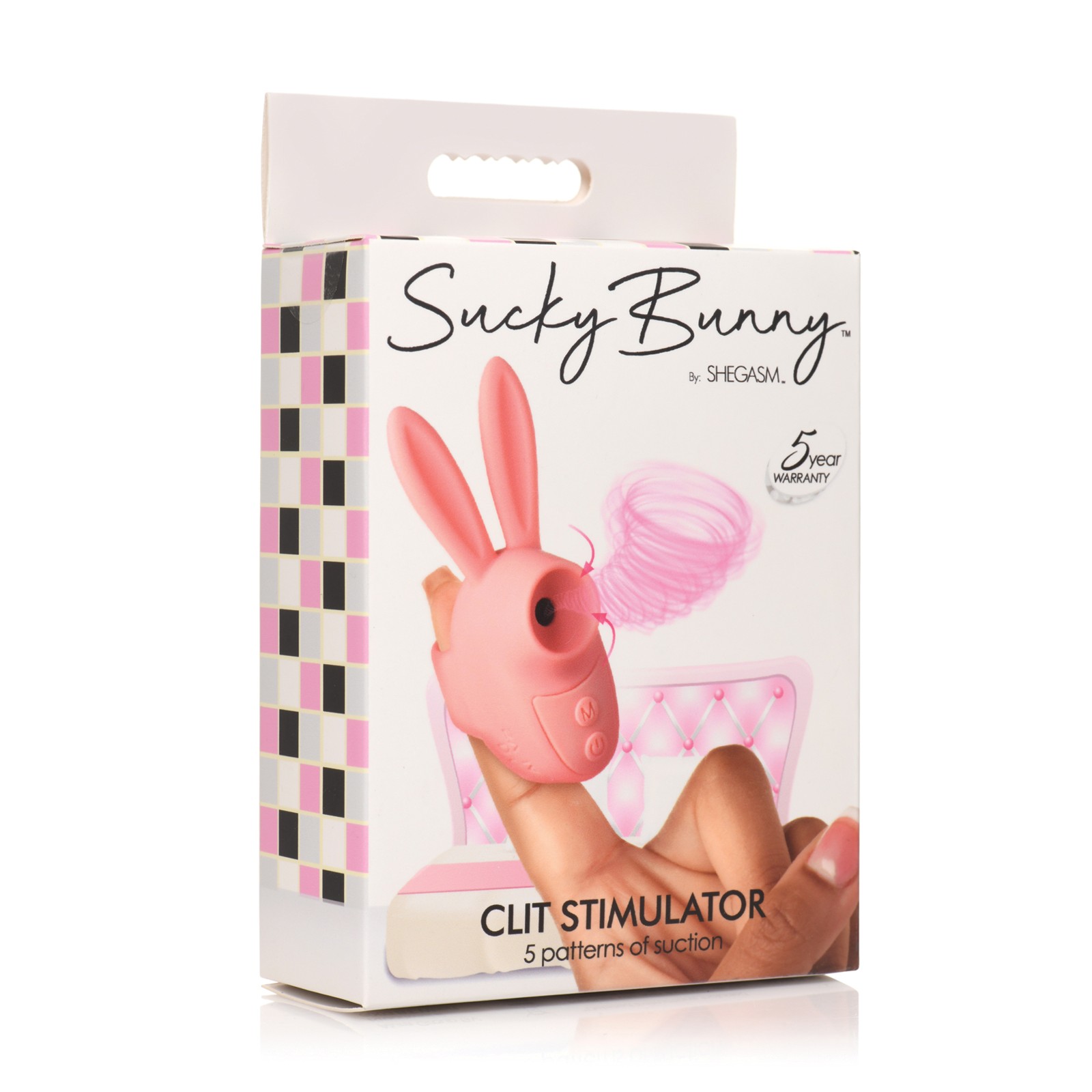 Estimulador Clitoriano Sucky Bunny de Shegasm - Rosa