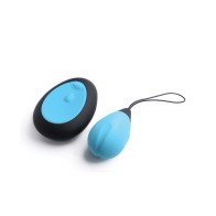 Bang! 10X Silicone Vibrating Egg Blue