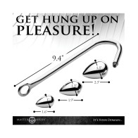 Master Series Anal Hook Trainer with 3 Plugs