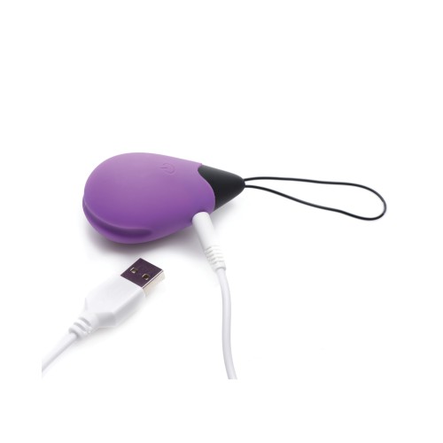 Bang! 10X Silicone Vibrating Egg - Purple