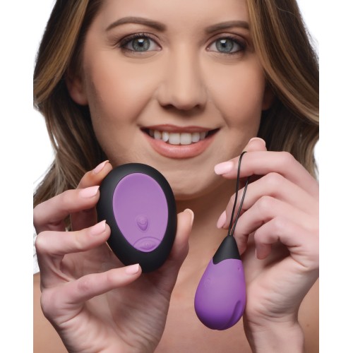 Bang! 10X Silicone Vibrating Egg - Purple