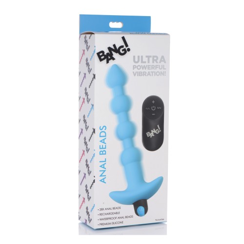 Bang 28X Vibrating Silicone Anal Beads