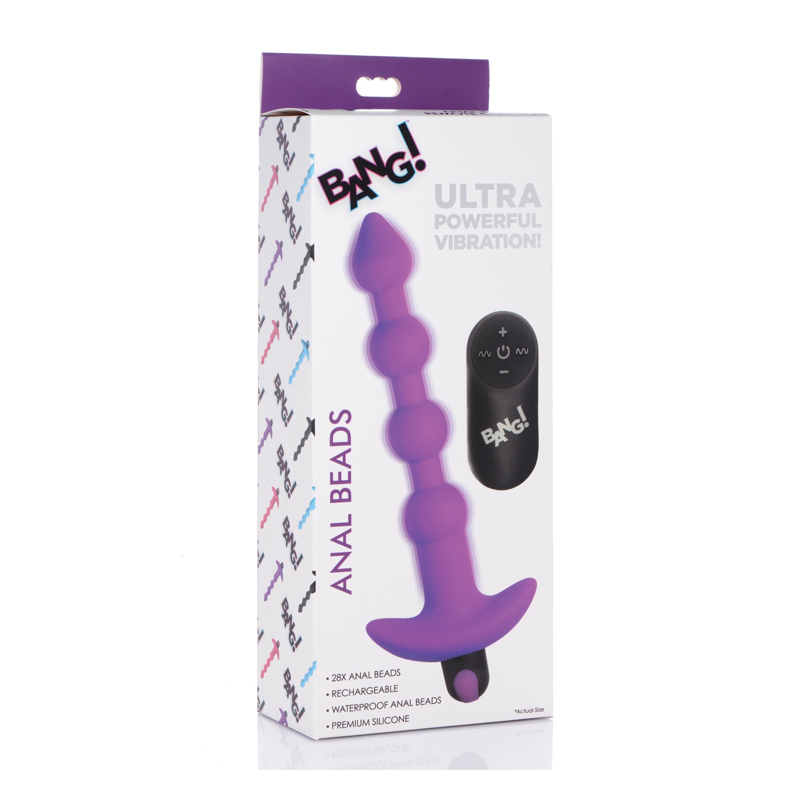 Cuentas Anales Vibrantes 28X Bang Morado