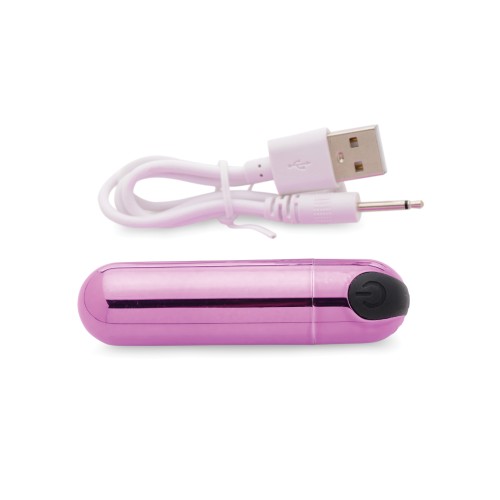 Purple 10X Rechargeable Vibrating Bullet