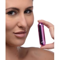 Purple 10X Rechargeable Vibrating Bullet