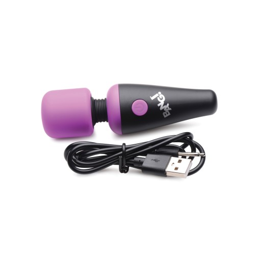 Bang! 10X Vibrating Mini Silicone Wand - Purple