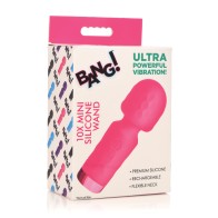 Bang 10X Mini Silicone Wand Pink