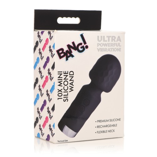 Bang! Mini Varita de Silicona para Placer Discreto