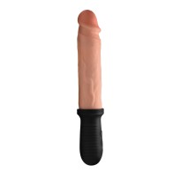 Master Series 8X Auto Pounder Vibrator Dildo