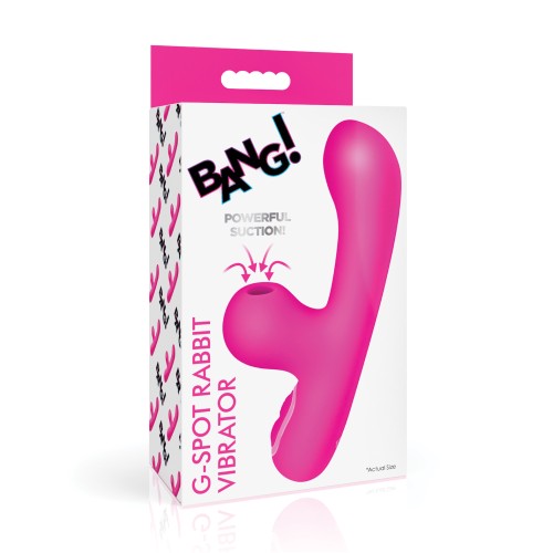 Bang! Vibrador Conejito 10X con Succión