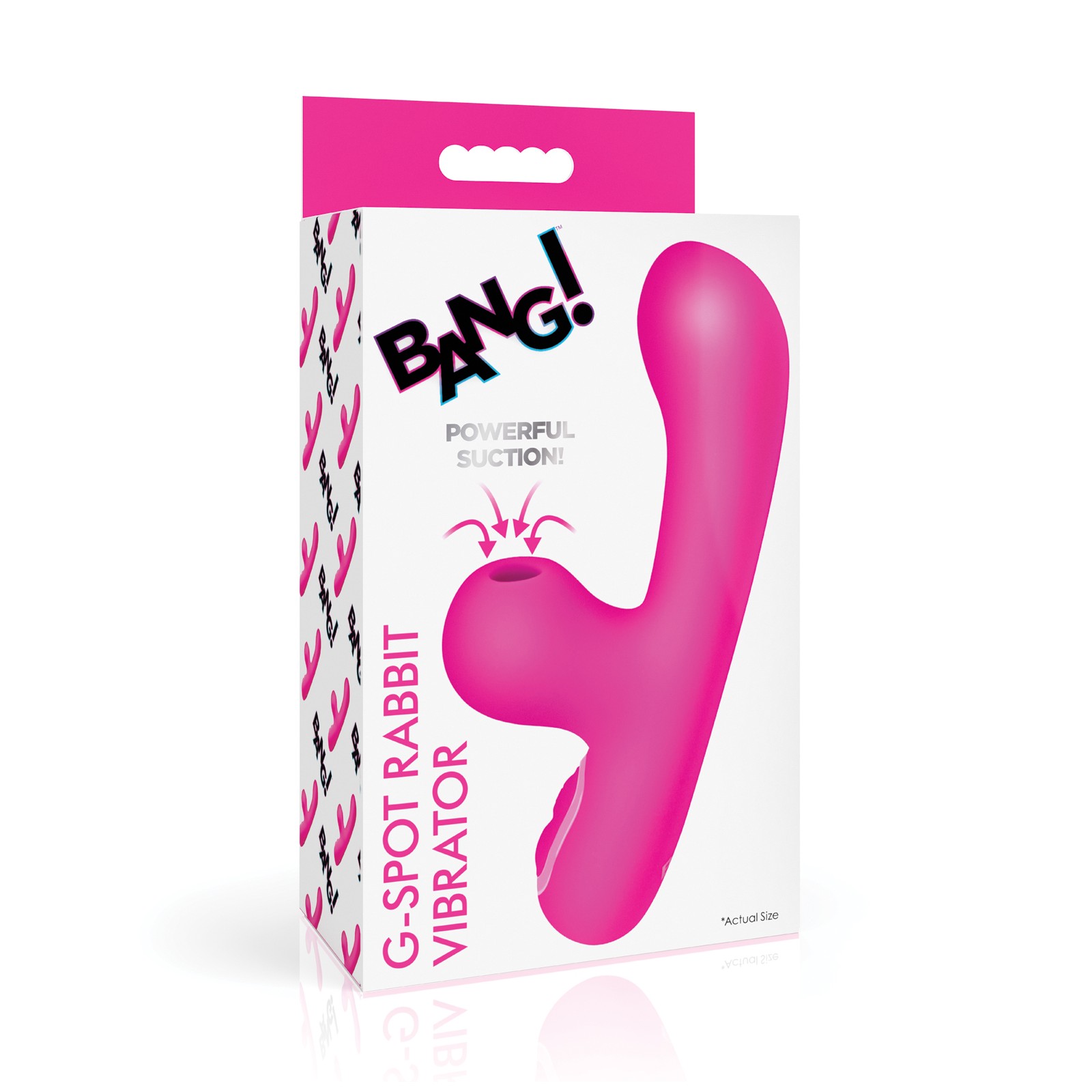 Bang! 10X G-Spot Rabbit Vibrator with Suction