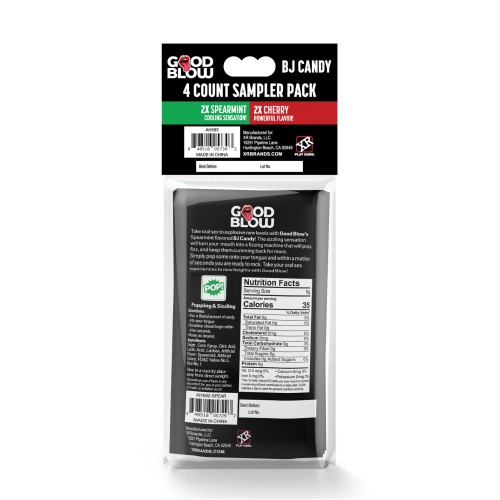 Good Blow BJ Sampler Pack - Spearmint/Cherry